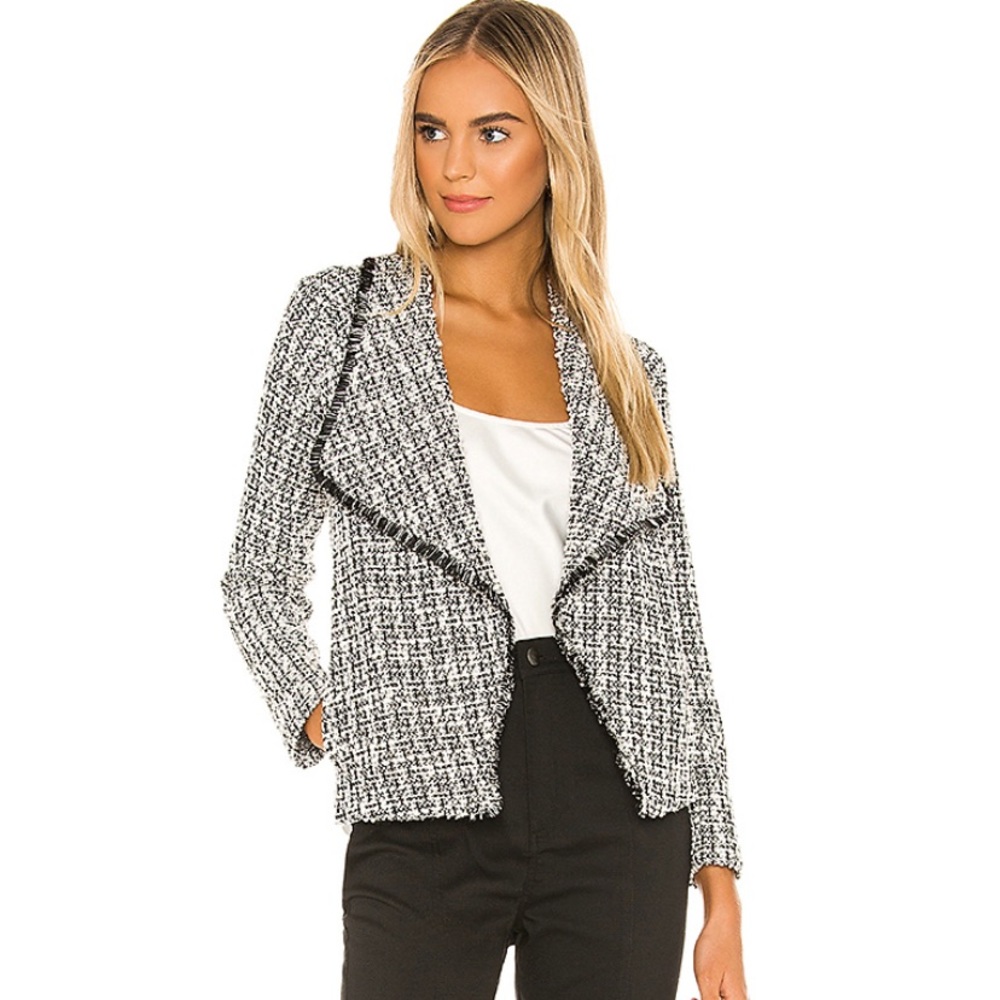 NWT BB Dakota Seeing Things Tweed Jacket XS